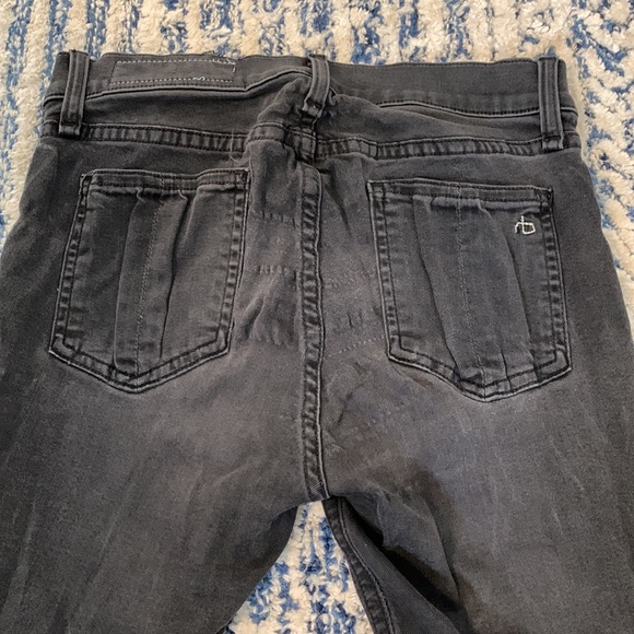 Rag & Bone charcoal legging jean - Picture 6 of 9